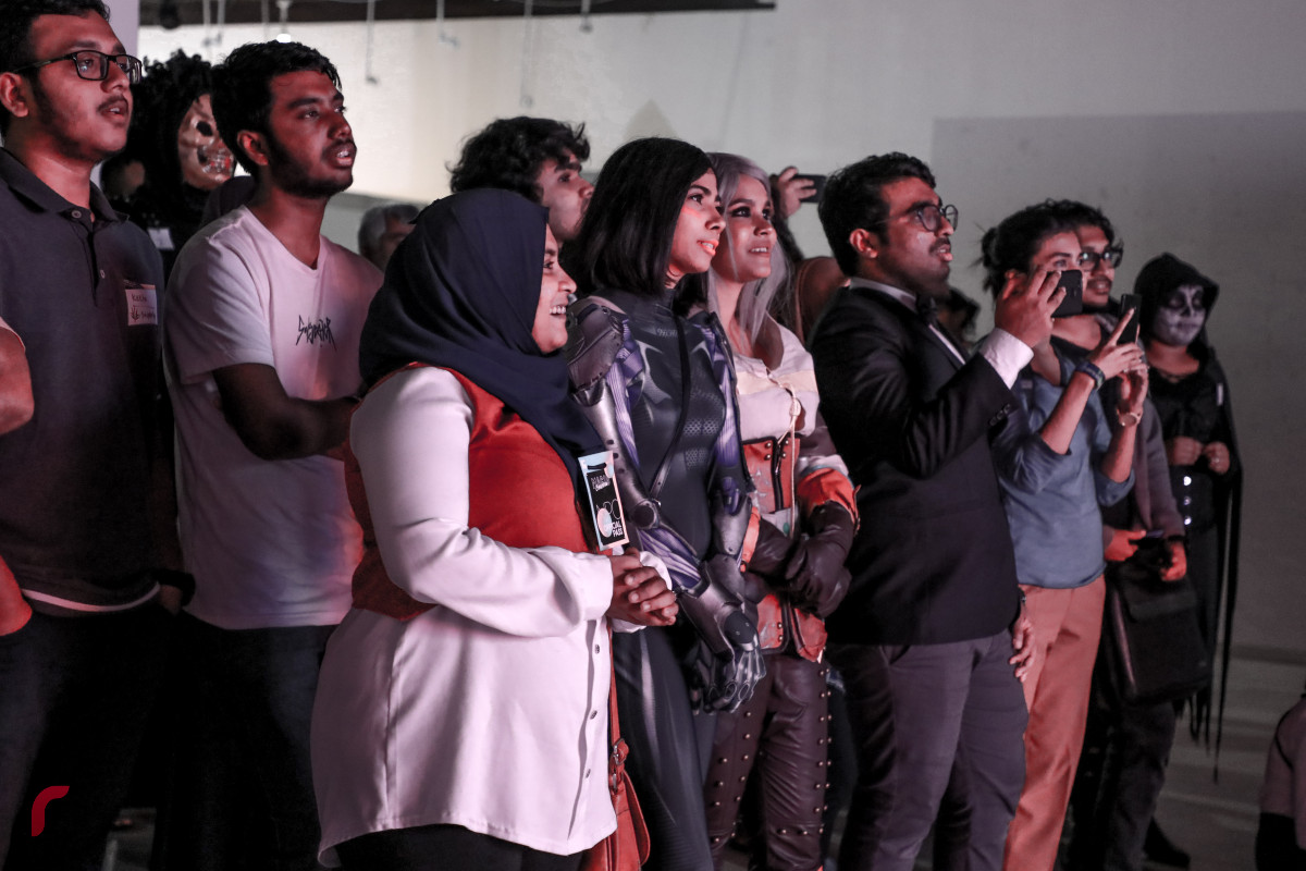 ނެޝަނަލް އާޓް ގެލަރީ ގައި ބޭއްވި ކޮސްޕްލޭ ގޭމިންގް ކޮންވެންޝަންގެ ތެރެއިން -- ފޮޓޯ : ޔޫސުފް ސޮފްވާން