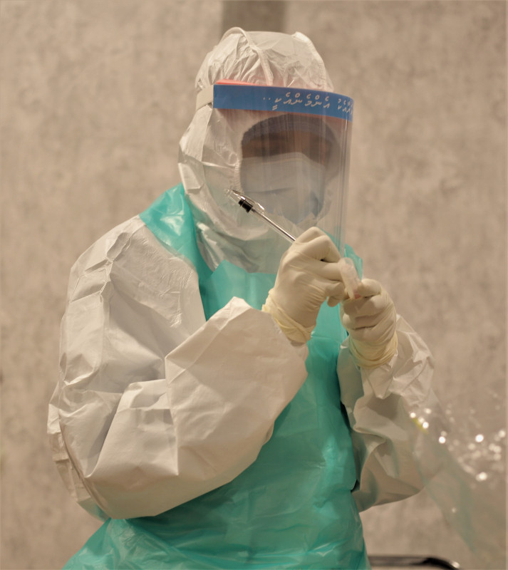 ކޮވިޑް19 އަށް ޓެސްޓުކުރުން