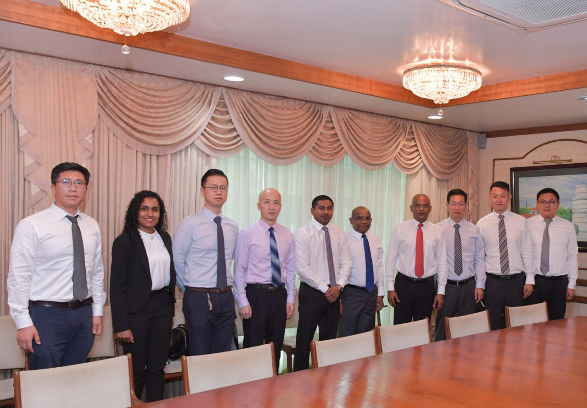 ސްޓޭޑިއަމް އަޅަ ކުންފުނީގެ އިސްވެރިންނާއި އެކު ރައީސް ބޭއްވި ބައްދަލުވުމުގެ ތެރެއިން