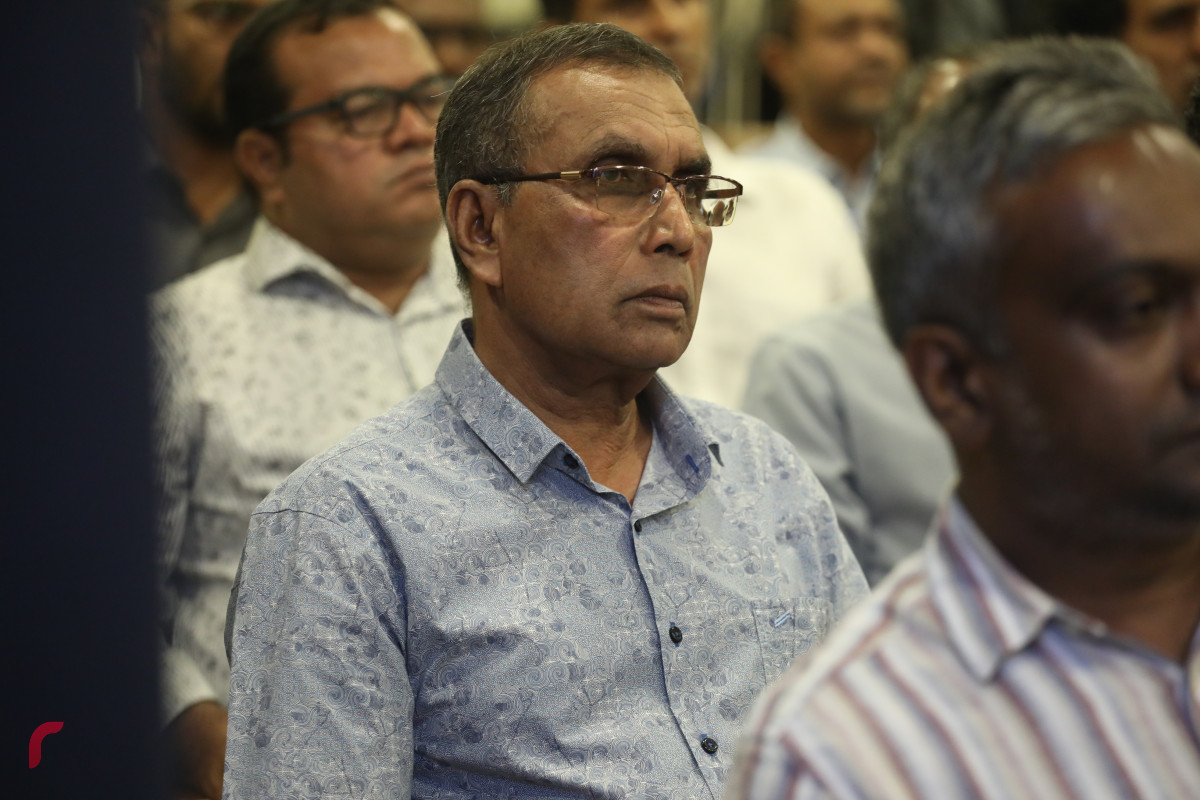 27 މެއި 2019: 19 ވަނަ ރައްޔިތުންގެ މަޖުލިހުގެ އޮރިއަންޓޭޝަން ޕްރޮގްރާމްގެ ތެރެއިން، ވިލުފުށީ ދާއިރާއަށް ހޮވިވަޑައިގެންފައިވާ މެންބަރު ހަސަން އަފީފް-- ފޮޓޯ: ޝުއައިބް މުހައްމަދު