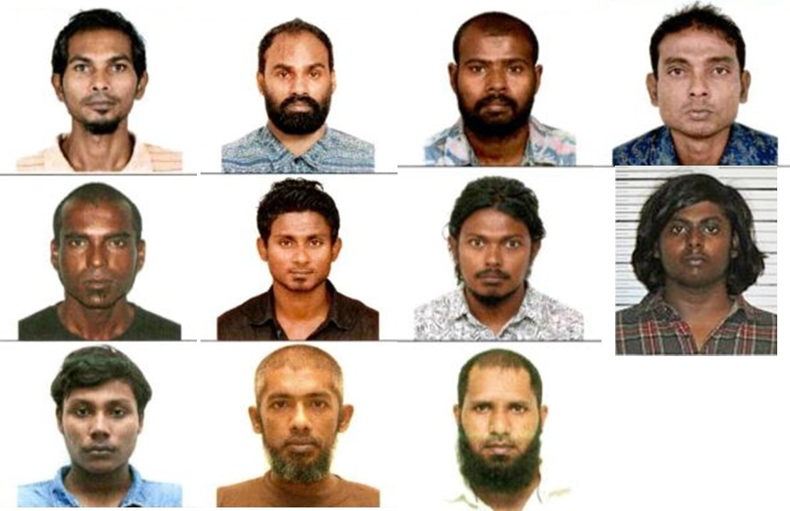 ޑްރަގް އޮޕަރޭޝަންގައި ހައްޔަރު ކުރެވުނު މީހުން