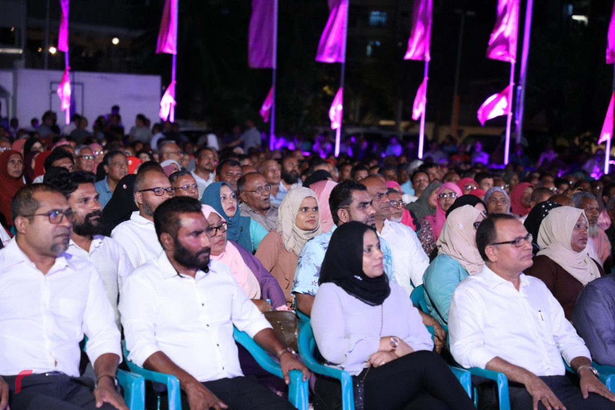 ޕީޕީއެމް ޕީއެންސީ އިން ގުޅިގެން ބޭއްވި ޖަލްސާގެ ތެރެއިން -- ފޮޓޯ : ޔޫސުފް ސޮފްވާން