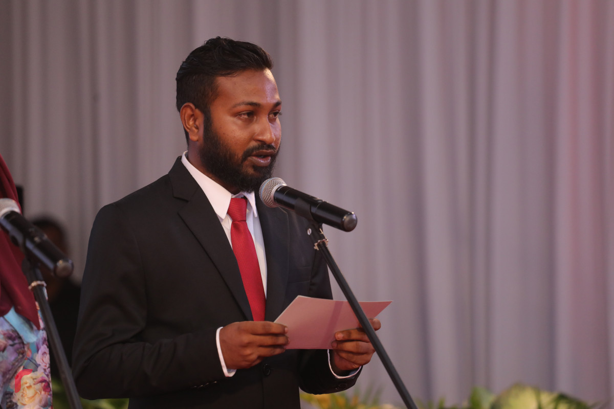 25 ޖުލައި 2019 --މިނިވަން ދުވަހުގެ ރަސްމީ ބައްދަލުކުރެއްވުމުގެ ތެރެއިން،-- ފޮޓޯ: ޝުއައިބް މުހައްމަދު