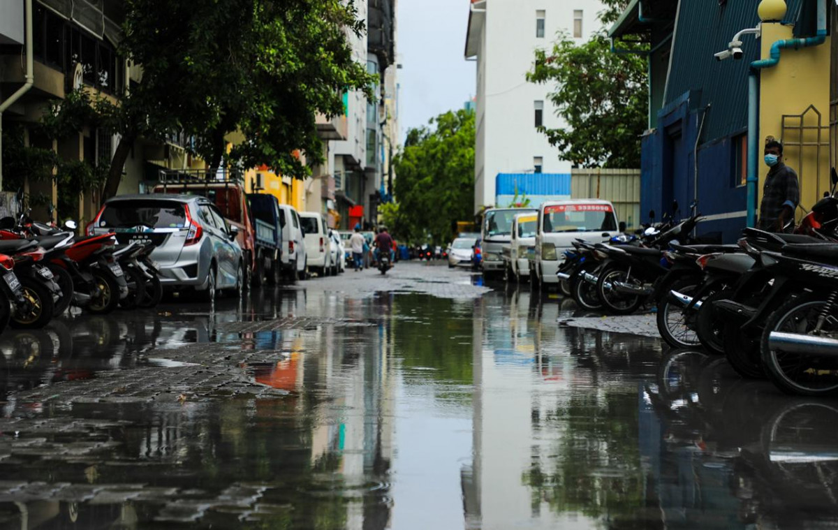 Streets of the capital flooded due to heavy rain showers