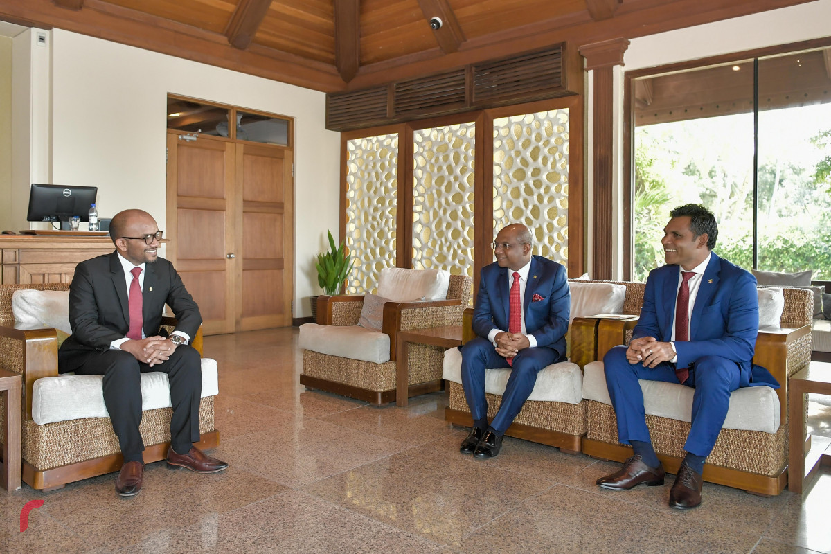 17 ޖޫން 2019 --މޯލްޑިވްސް ޕާރޓްނަރޝިޕް ފޯރަމް ގެ ތެރެއިން. މި ފޯރަމް ހުޅުވުމުގެ ރަސްމިއްޔާތުގެ ތެރެއިން.-- ފޮޓޯ: ރައީސް އޮފީސް