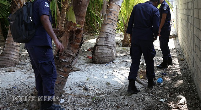 Officers stationed at the island, in cooperation with the Police Intelligence Unit, conducted the operation on May 7.