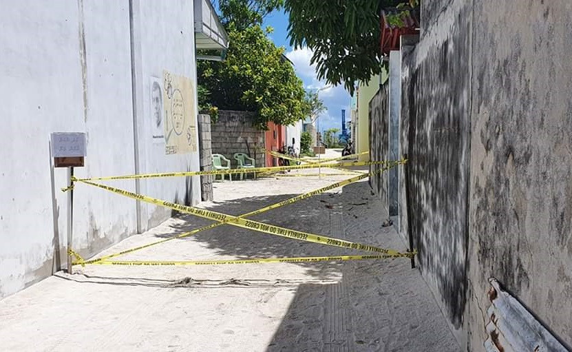 މ. ދިއްގަރުގައި ކޮވިޑް-19 އާ ގުޅިގެން ބަންދުކޮށްފައިވާ ސަރަހައްދު