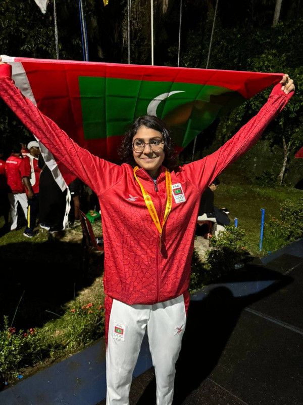 ރަން މެޑަލް ހޯދި ރާއްޖޭގެ ޒުވާން ފެތުންތެރިޔާ މެރާލް