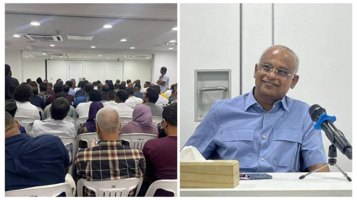 ރައީސް އެމްޑީޕީގެ ގައުމީ މަޖިލީހުގެ މެމްބަރުންނާއި ބައްދަލުކުރެއްވުން