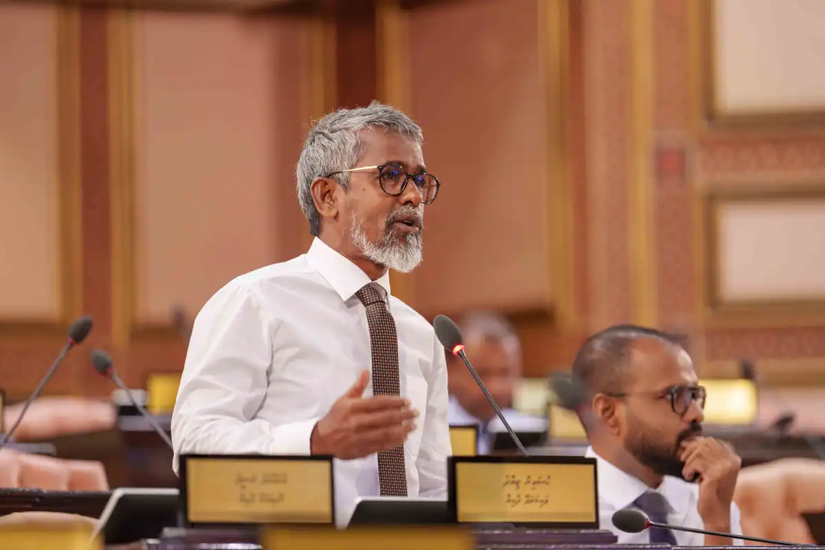 ވައިކަރަދޫ ދާއިރާގެ މެންބަރު ހުސައިން ޒިޔާދު.