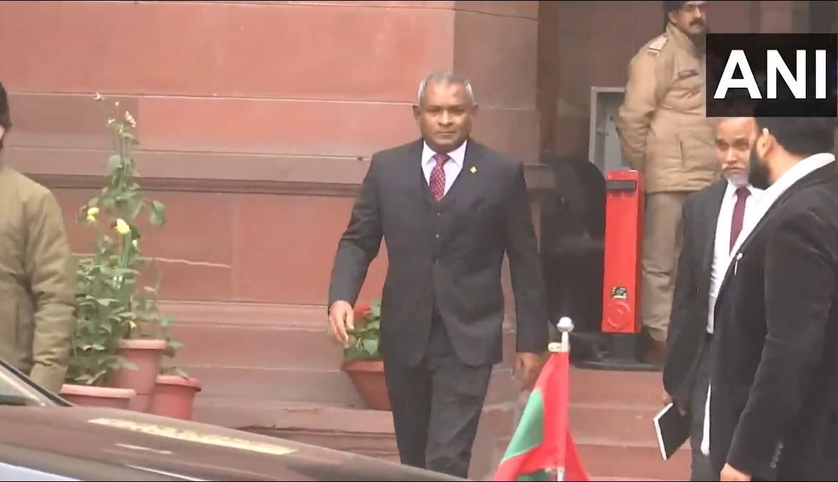 ނިއު ދިއްލީގައި ހުންނަވާ ދިވެހި ސަފީރު އިބްރާޙީމް ޝަހީބު އެ ގައުމުގެ އެކްސްޓާނަލް އެފެއާޒް މިނިސްޓްރީއަށް ހާޒިރުކުރުން