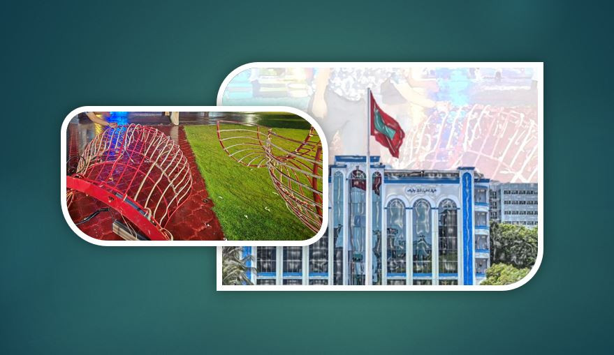 ފުލުހުންގެ މައި އިދާރާ އަދި ގްރީން ޒޯންގައި ހުރި ބައެއް ލައިޓްތައް