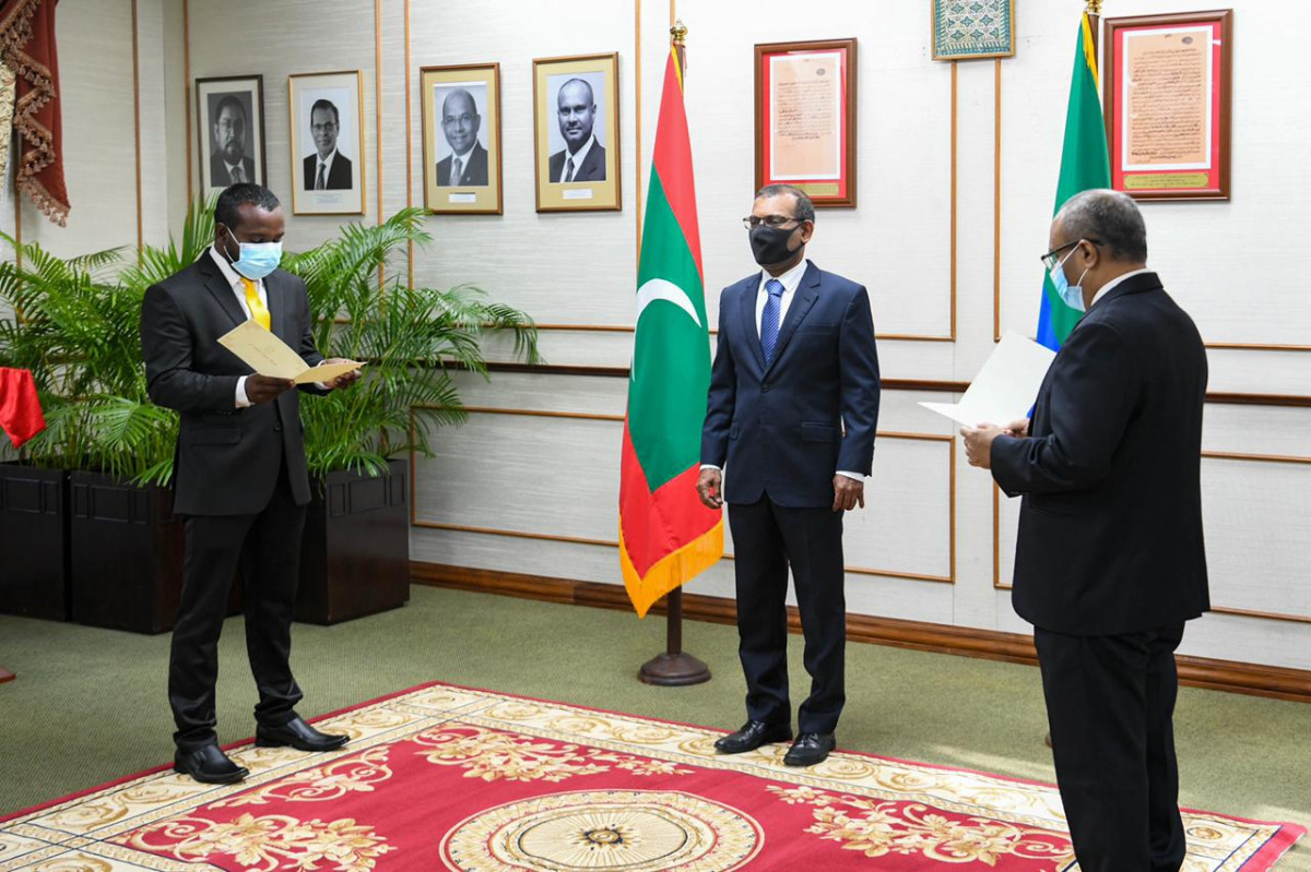 ކޮމަންޑޫ ދާއިރާގެ މެމްބަރު މުހައްމަދު ރާޝިދު ހުވާކުރެއްވުން