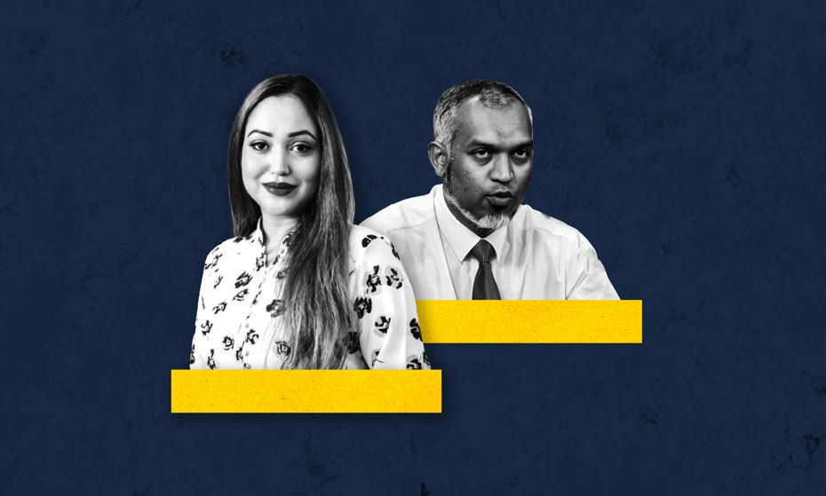 މާލޭ ސިޓީގެ މޭޔަރ ޑރ. މުހައްމަދު މުއިއްޒާއި، ވިލިމާލެ ދާއިރާގެ ކައުންސިލަރު ނަހުލާ އަލީ