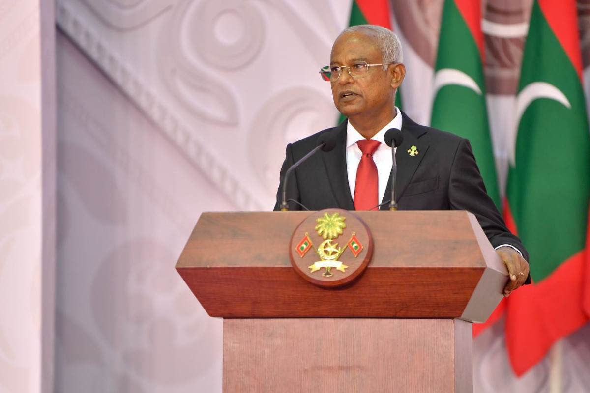 President Ibrahim Mohamed Solih