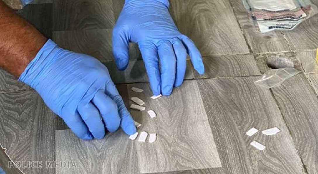 Three arrested in drug bust