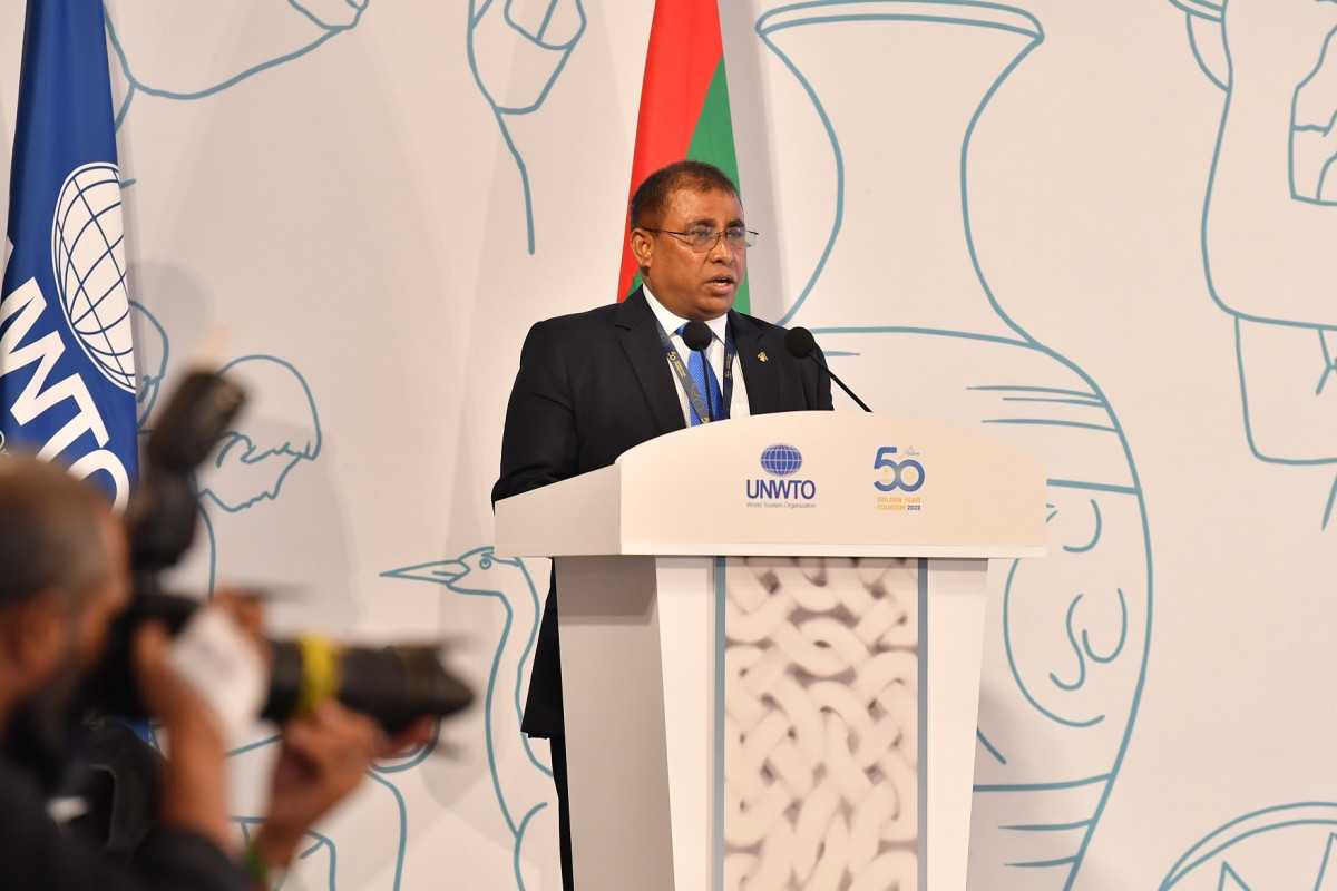 Minister of Tourism Dr. Abdulla Mausoom