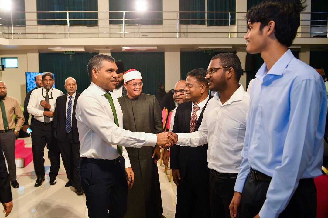 "މަޙްފަލް އަލް-ޤުރުއާނީ 1445" ހަފުލާގެ ތެރެއިން - ފޮޓޯ: ރައީސް އޮފީސް