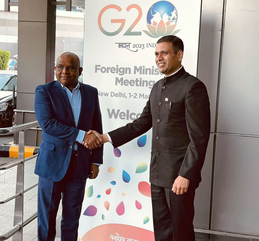 ފޮރިން މިނިސްޓަރު އިންޑިއާއަށް ކުރައްވާ ދަތުރުފުޅުގެ ތެރެއިން