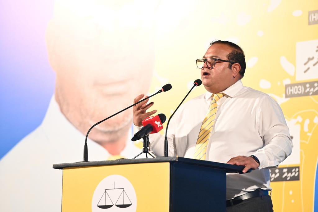 އެމްޑީޕީގެ ޕީޖީ ލީޑަރު އަދި ހިތަދޫ އުތުރު ދާއިރާގެ މެންބަރު މުހައްމަދު އަސްލަމް