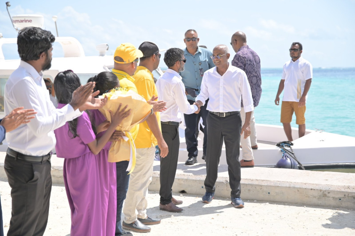 ރައީސުލްޖުމްހޫރިއްޔާ ގުޅިއަށް ވަޑައިގެންނެވުން