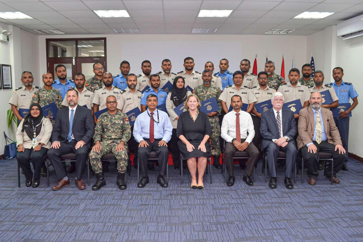 އެއަރޕޯރޓް ސެކިޔުރިޓީ މެނޭޖްމަންޓް ކޯހުގެ ބައިވެރިން