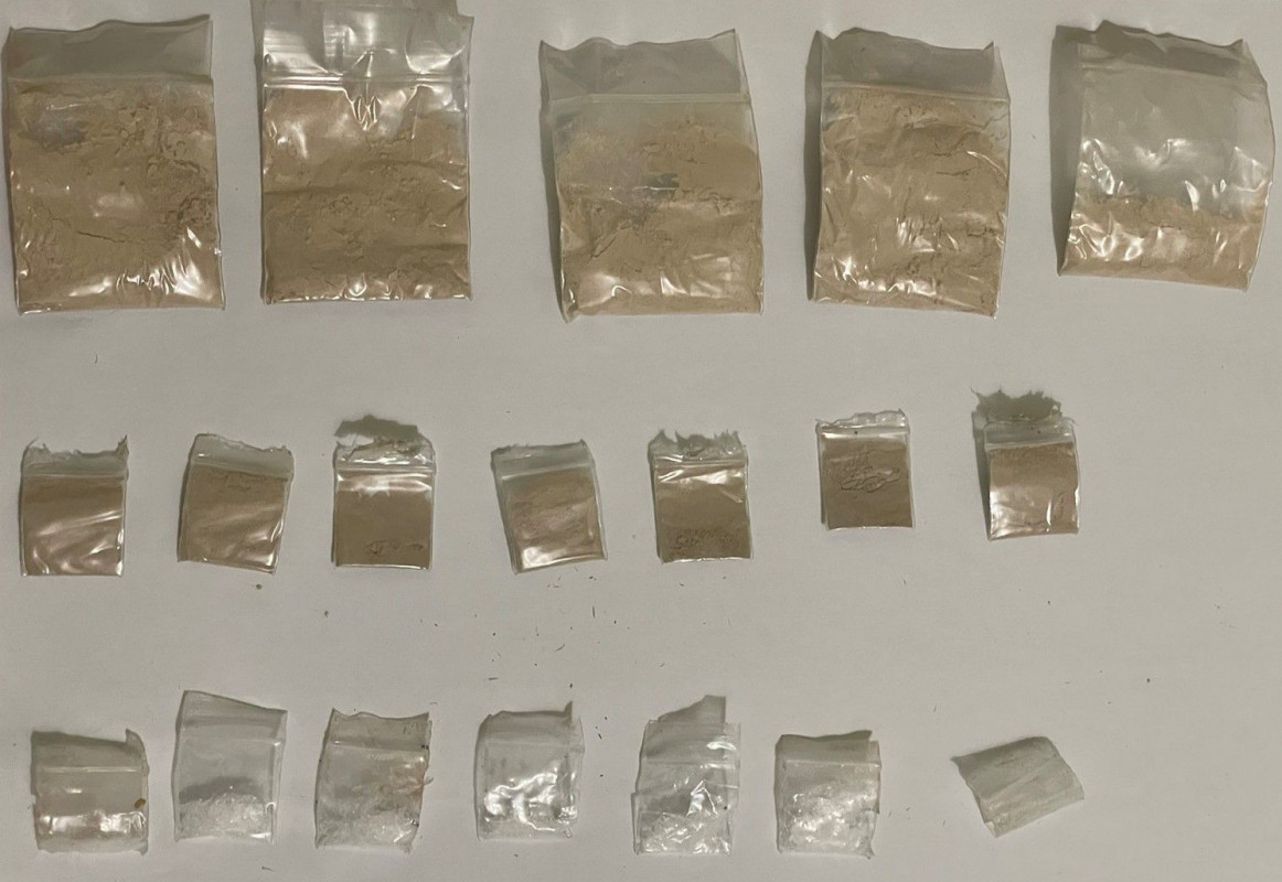 The drugs seized in the operations