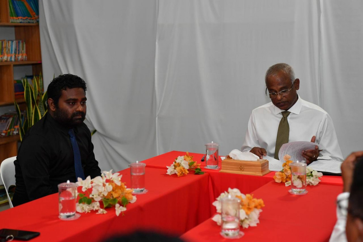 ރައީސުލްޖުމްހޫރިއްޔާ ކާށިދޫ ކައުންސިލާ ބައްދަލުކުރެއްވުން