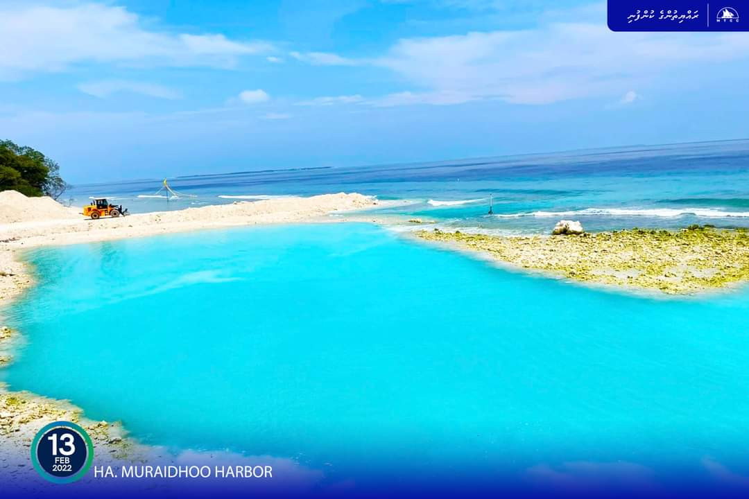 މުރައިދޫ ބަނދަރު ތަރައްގީ ކުރުމުގެ މަޝްރޫއުގެ މަސައްކަތް ކުރިއަށްދަނީ