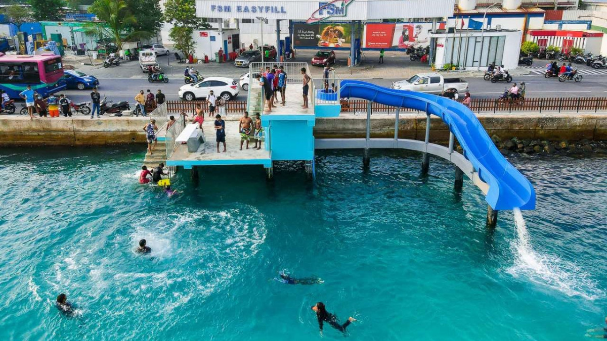 ފަތާ ޓްރެކް ސަރަޙައްދުގައި ގާއިމުކުރި ޑައިވިން ޕްލެޓްފޯމް