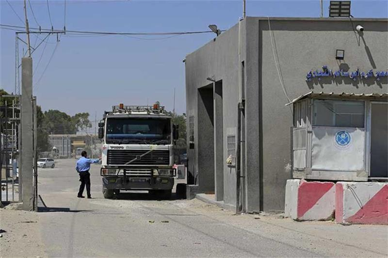 ޣައްޒާގެ ދެކުނުގައި އޮންނަ ރަފާހުގައި އިޒްރޭލާއެކު ކަރްމް އަބޫ ސަލީމް ހުރަސްކުރުން