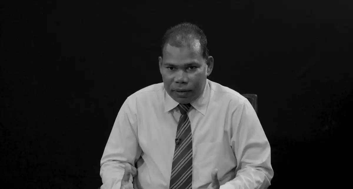 ރައްޔިތުންގެ މަޖިލީހުގެ މެންބަރު އަހުމަދު ދީދީ ރާއްޖެޓީވީގެ "ވައުދުނާމާ" ޕްރޮގްރާމް ގައި ވާހަކަދައްކަވަނީ