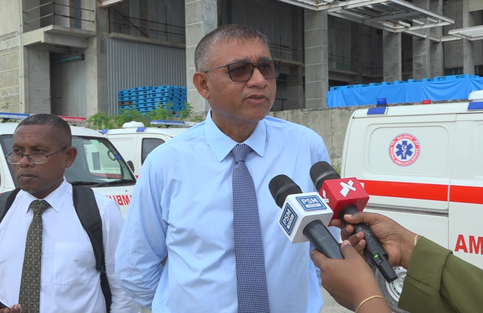 ހެލްތު މިނިސްޓްރީގެ ސްޓޭޓް މިނިސްޓަރު އަހުމަދު އާދިލް ވާހަކަފުޅުދައްކަވަނީ 