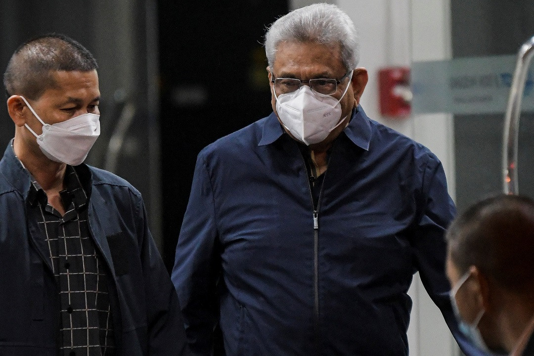 ގޮތަބަޔާ ރާޖަޕަކްސަ މިވަގުތު ހުންނެވީ ތައިލޭންޑްގައި