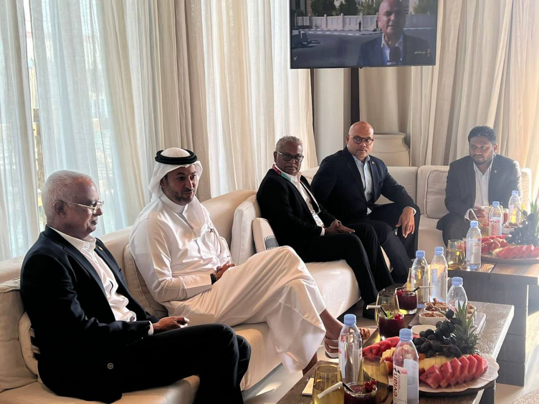 President meets the senior management of Ooredoo Group