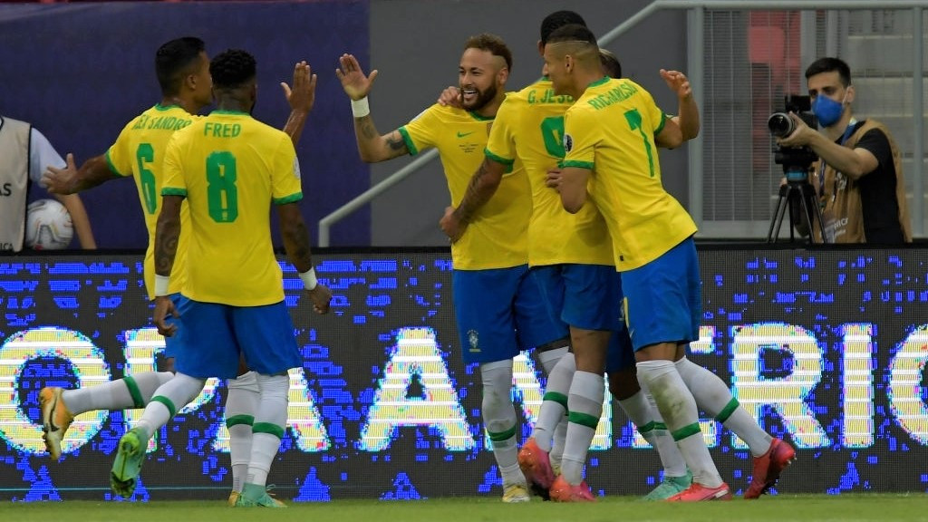 ބްރެޒިލާއި ވެެނެޒުއޭލާ ބައްދަލުކުރި މެޗުގެ ތެރެއިން: މި މެޗުން ބްރެޒިލް މޮޅުވީ 3-0 ން