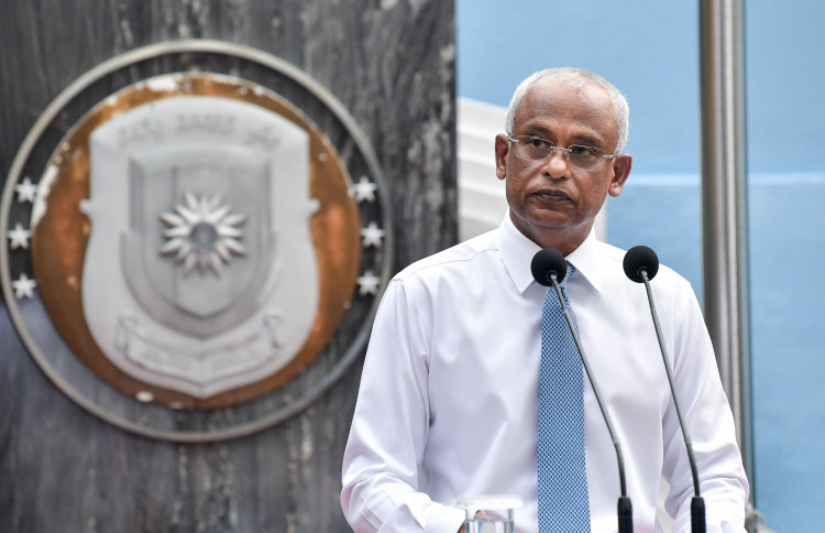 President Ibrahim Mohamed Solih