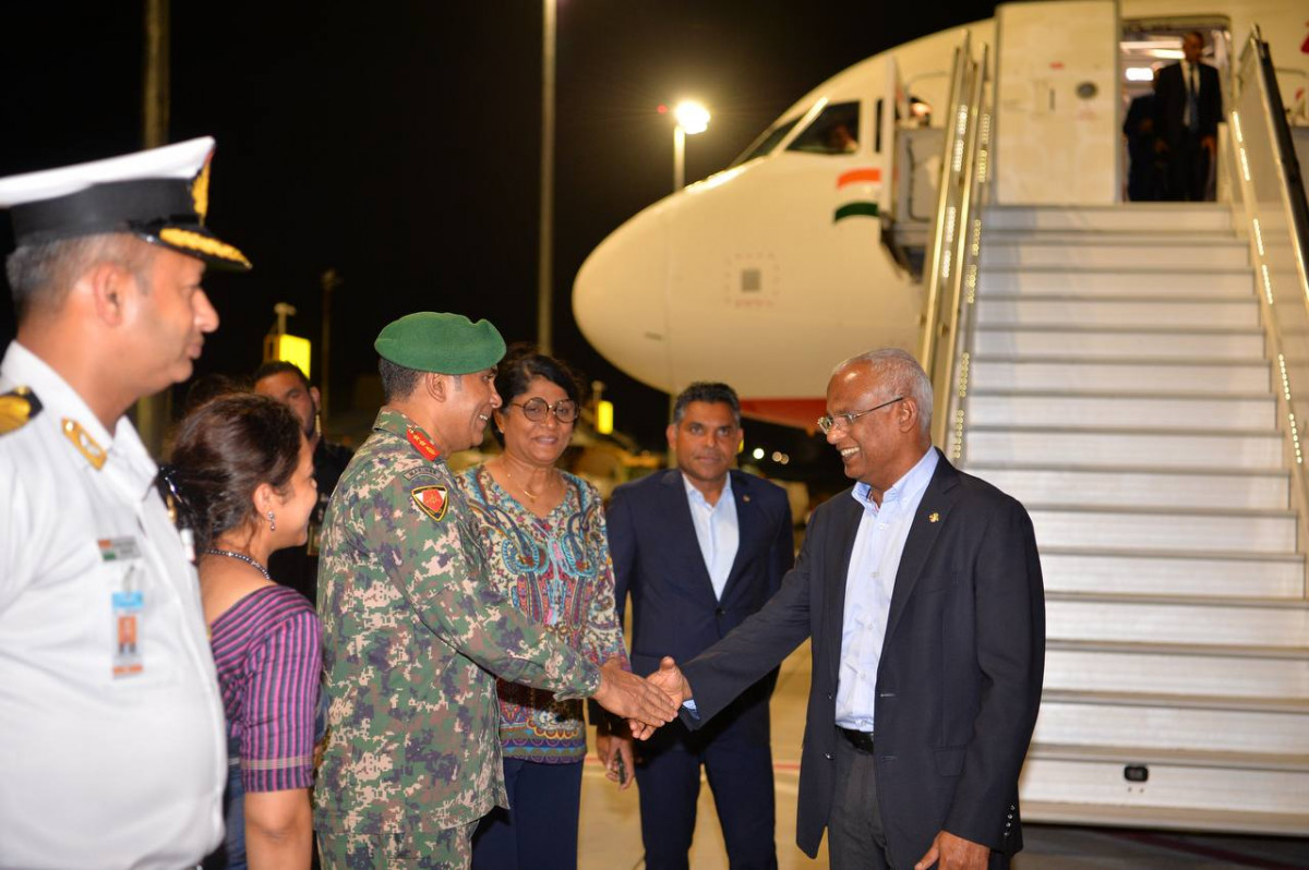 President Ibrahim Mohamed Solih returns from official visit to India