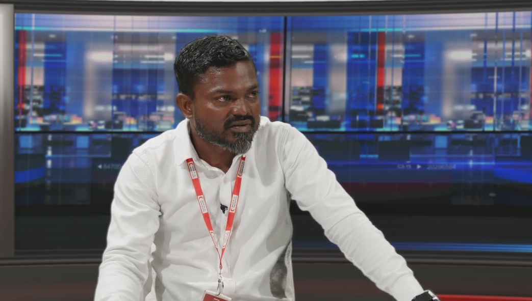 ރެޑްކްރެސެންޓްގެ މެނޭޖަރު މުހައްމަދު އަދީލް ވާހަކަފުޅު ދައްކަވަނީ