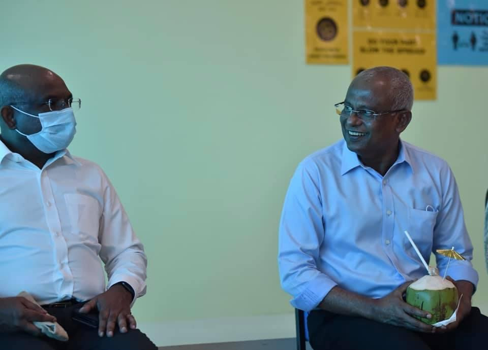 ރައީސްގެ ދަތުރުފުޅުގެ ތެރެއިން - ފޮޓޯ: ރައީސް އޮފީސް