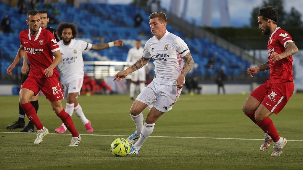 ރެއާލާއި ސެވިއްޔާ ބައްދަލުކުރި މެޗުގެ ތެރެއިން: މި މެޗު އެއްވަރުވީ 2-2 ން