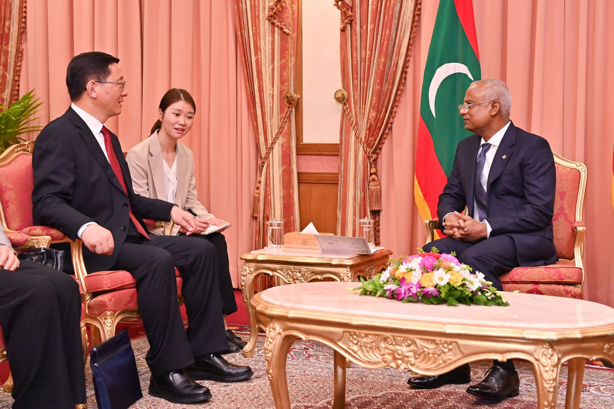 Governor of Yunnan Province of China, Wang Yubo paid a courtesy call on President Ibrahim Mohamed Solih