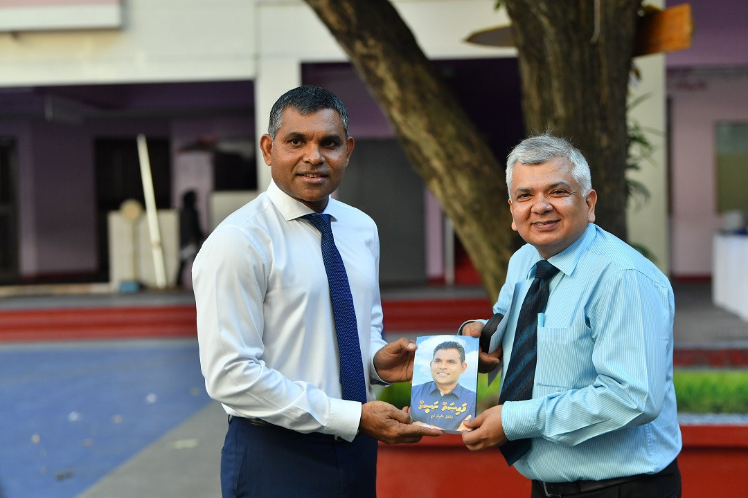 "ކެމްބްރިޖް ޓީޗަރސް ޖޮބް އަލައިކް ސެޝަން" ނިންމުމުގެ ރަސްމިއްޔާތުގެ ތެރެއިން - ފޮޓޯ: ރައީސް އޮފީސް