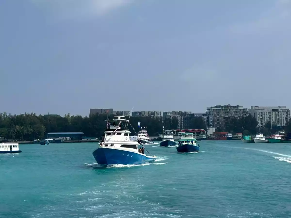 ބޮޑު ކަންނެލި މަސްވެެރިންގެ ޔޫނިއަނުން ކުރިއަށް ގެންދާ ނިންމާފައިވާ މަސްވެރިންގެ އިހުތިޖާޖުގެ ބައިވެރިން މާލެ އަށް