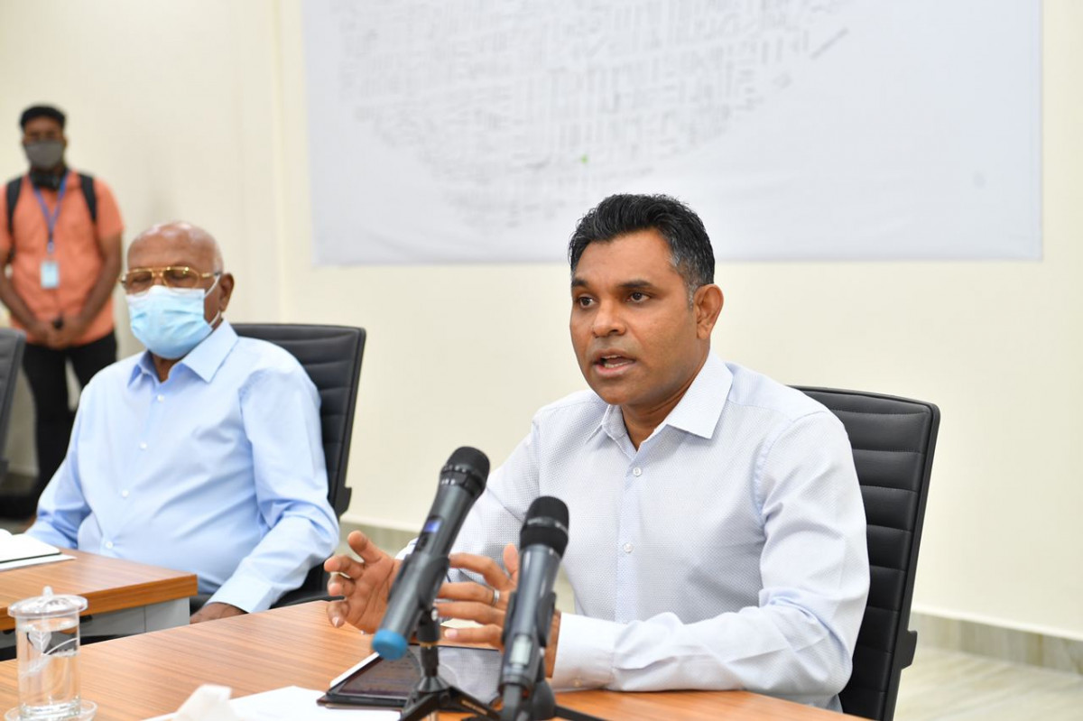 ނައިބް ރައީސް ފައިސަލް، އައްޑޫ އިކުއިޓޯރިއަލް ހޮސްޕިޓަލުގެ އިސްވެރިންނާއެކު ބޭއްވެވި ބައްދަލުކުރެއްވުމުގެ ތެރެއިން