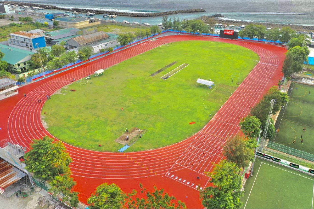 މާލޭ ހުޅަނގު ފަރާތު އެކުވެނި ދުވާ ޓްރެކުގައި ސިންތެޓިކް އެޅުމަށްފަހު