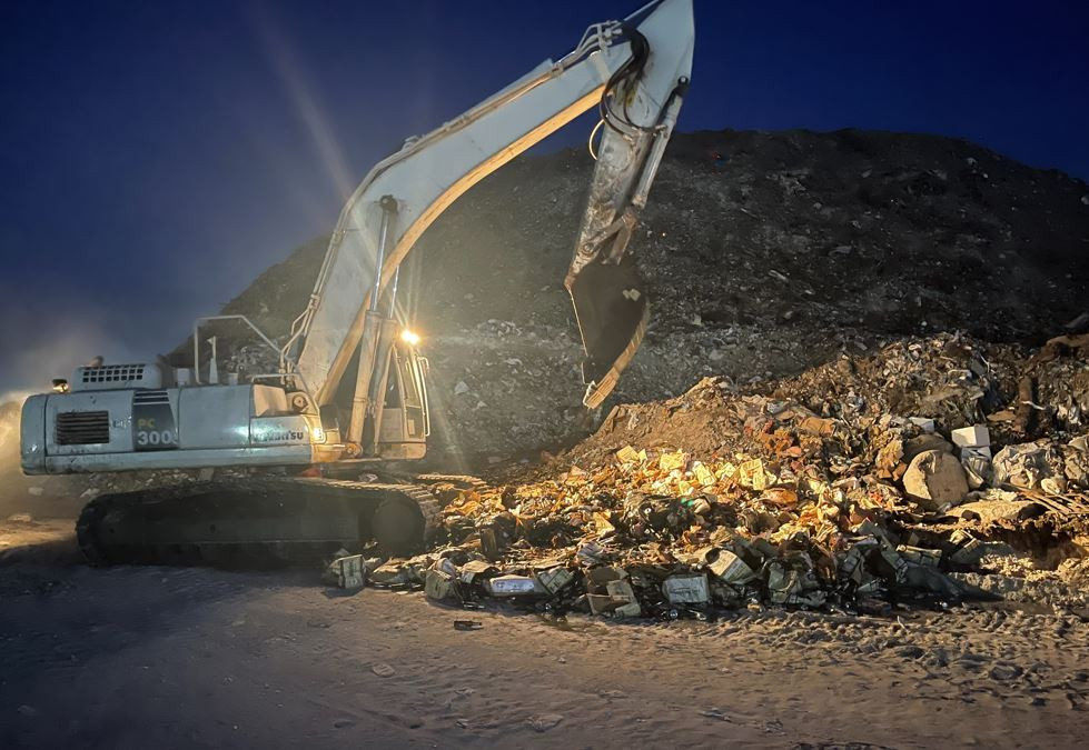 ގިނަ ބާވަތްތަކެއްގެ ތަކެތި ނައްތާލުމުގެ ތެރެއިން،