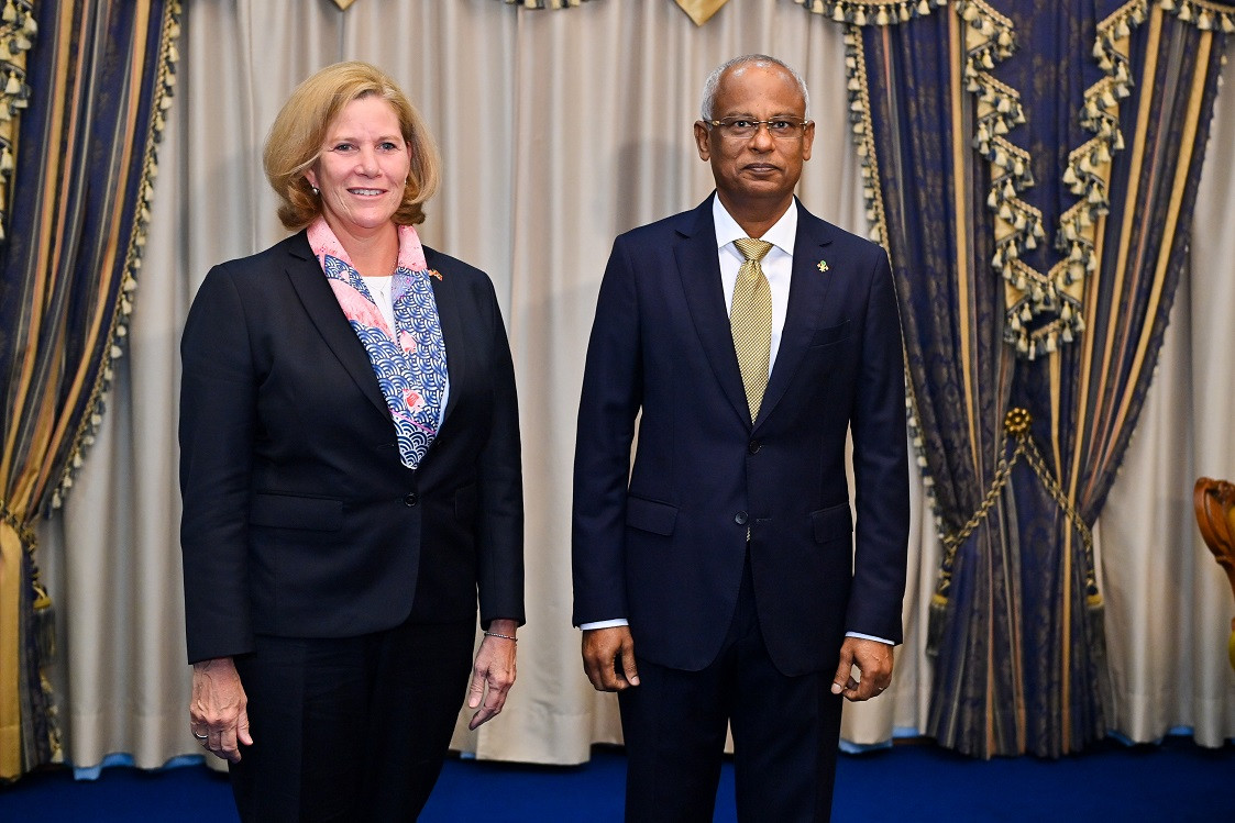 The U.S. Chargé d’affaires to the Maldives called on the President on Wednesday