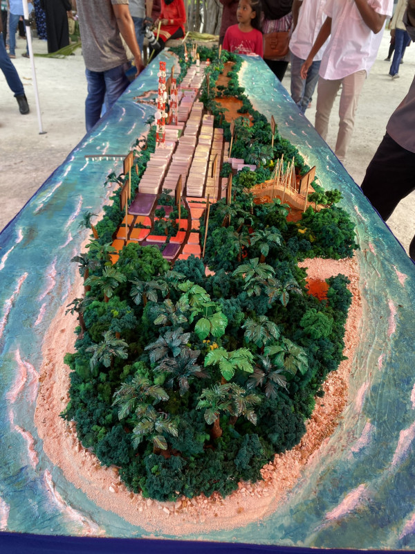 ހާޓްސީން ޓްރެވަލް ފެއަރގައި ފަތުރުވެރިކަމުގެ މަންޒިލެއްގެ ގޮތުގައި ނ. ކެނދިކުޅުދޫ އިޝްތިހާރުކުރުން