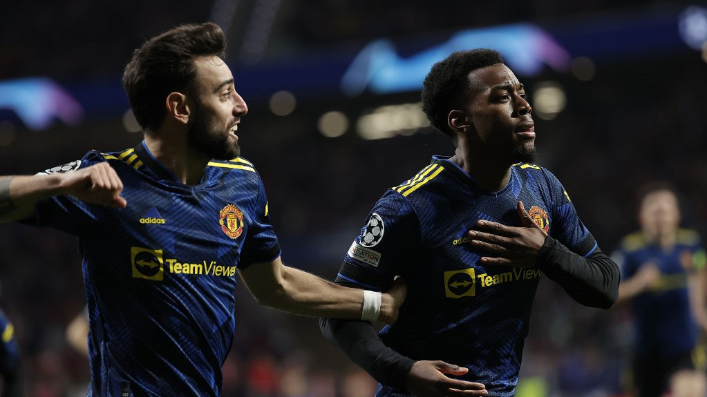 ޔުއެފާ ޗެމްޕިއަންސް ލީގުގައި އެތުލެޓިކޯ މެޑްރިޑާއި، މެންޗެސްޓާ ޔުނައިޓެޑް ބައްދަލުކުރި މެޗުގެ ތެރެއިން